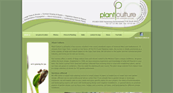 Desktop Screenshot of plantculture.co.za